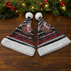 New Zealand Kiwi Santa Christmas Santa Hat He Wairua Kirihimete - Aussie Hoodie