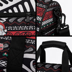 New Zealand Kiwi Santa Christmas Duffle Bag He Wairua Kirihimete