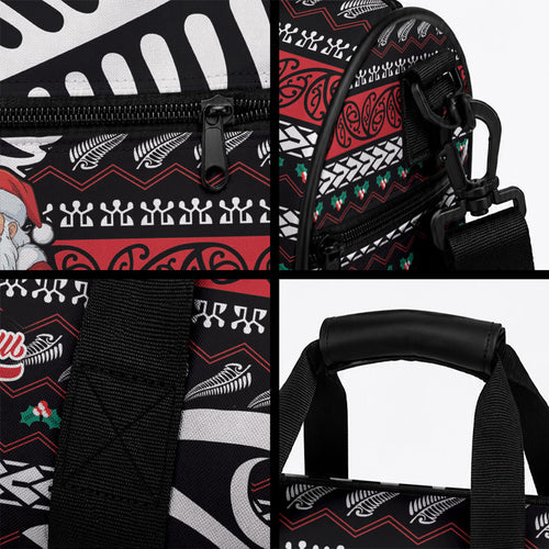 New Zealand Kiwi Santa Christmas Duffle Bag He Wairua Kirihimete