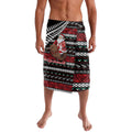 New Zealand Kiwi Santa Christmas Lavalava He Wairua Kirihimete - Aussie Hoodie