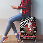 New Zealand Kiwi Santa Christmas Luggage Cover He Wairua Kirihimete - Aussie Hoodie