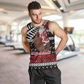 New Zealand Kiwi Santa Christmas Men Tank Top He Wairua Kirihimete - Aussie Hoodie