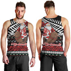 New Zealand Kiwi Santa Christmas Men Tank Top He Wairua Kirihimete - Aussie Hoodie