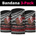 New Zealand Kiwi Santa Christmas Neck Gaiter He Wairua Kirihimete - Aussie Hoodie