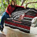 New Zealand Kiwi Santa Christmas Quilt He Wairua Kirihimete - Aussie Hoodie
