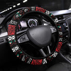 New Zealand Kiwi Santa Christmas Steering Wheel Cover He Wairua Kirihimete - Aussie Hoodie