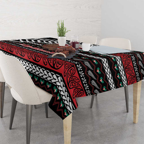 New Zealand Kiwi Santa Christmas Tablecloth He Wairua Kirihimete - Aussie Hoodie