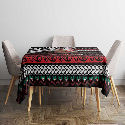 New Zealand Kiwi Santa Christmas Tablecloth He Wairua Kirihimete - Aussie Hoodie