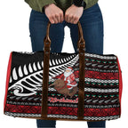 New Zealand Kiwi Santa Christmas Travel Bag He Wairua Kirihimete - Aussie Hoodie