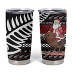 New Zealand Kiwi Santa Christmas Tumbler Cup He Wairua Kirihimete - Aussie Hoodie
