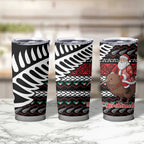 New Zealand Kiwi Santa Christmas Tumbler Cup He Wairua Kirihimete - Aussie Hoodie