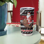 New Zealand Kiwi Santa Christmas Tumbler Cup He Wairua Kirihimete - Aussie Hoodie