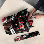 New Zealand Kiwi Santa Christmas Umbrella He Wairua Kirihimete - Aussie Hoodie