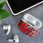 Personalised New Zealand Koru Pohutukawa AirPods Case Meri Kirihimete Aroha for Christmas - Aussie Hoodie