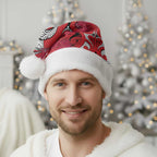Personalised New Zealand Koru Pohutukawa Christmas Santa Hat Meri Kirihimete Aroha for Christmas - Aussie Hoodie