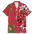 Personalised New Zealand Koru Pohutukawa Family Matching Mermaid Dress and Hawaiian Shirt Meri Kirihimete Aroha for Christmas - Aussie Hoodie