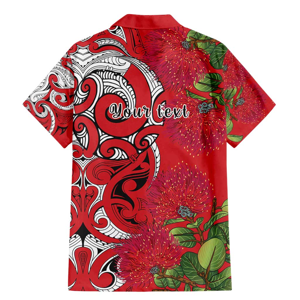 Personalised New Zealand Koru Pohutukawa Family Matching Mermaid Dress and Hawaiian Shirt Meri Kirihimete Aroha for Christmas - Aussie Hoodie