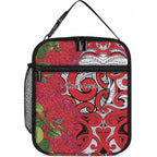 Personalised New Zealand Koru Pohutukawa Lunch Bag Meri Kirihimete Aroha for Christmas