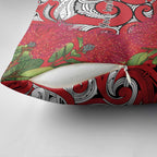 Personalised New Zealand Koru Pohutukawa Pillow Cover Meri Kirihimete Aroha for Christmas - Aussie Hoodie