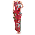 Personalised New Zealand Koru Pohutukawa Tank Maxi Dress Meri Kirihimete Aroha for Christmas - Aussie Hoodie