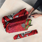 Personalised New Zealand Koru Pohutukawa Umbrella Meri Kirihimete Aroha for Christmas - Aussie Hoodie