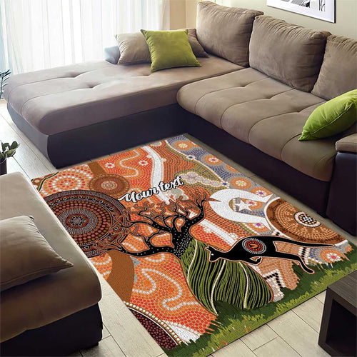 Aboriginal-Islanders NAIDOC Week Personalised Area Rug Aboriginal Indigenous Art