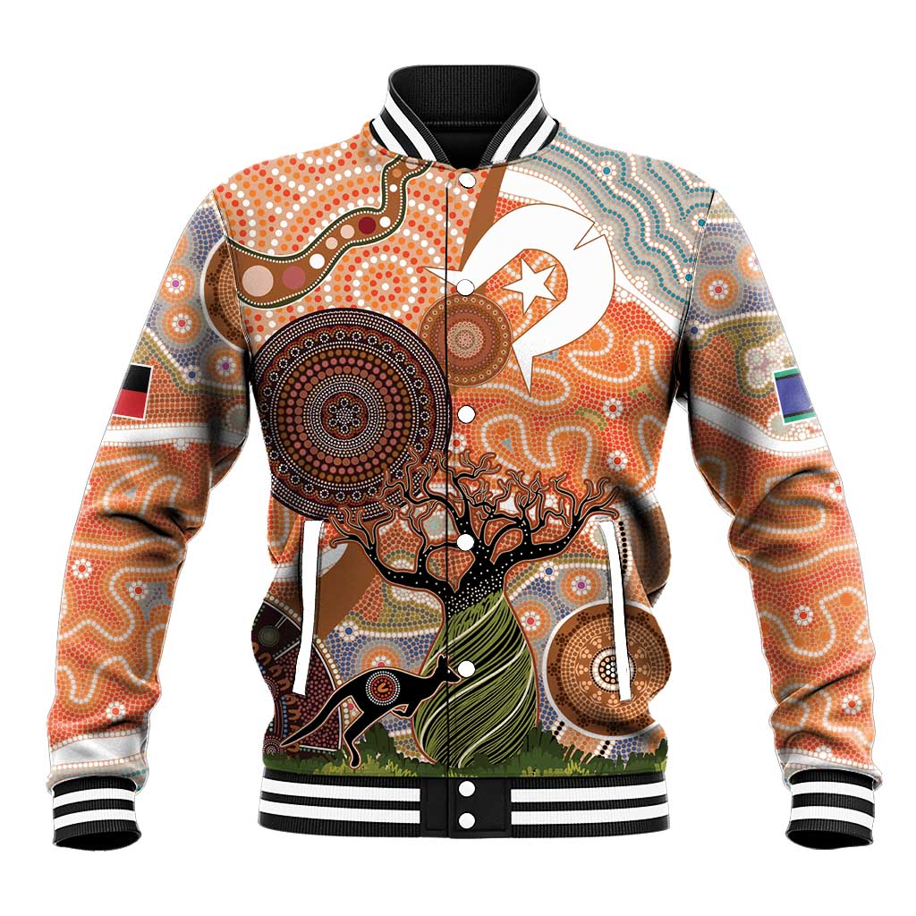 Aboriginal-Islanders NAIDOC Week Personalised Baseball Jacket Aboriginal Indigenous Art