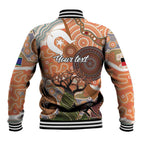 Aboriginal-Islanders NAIDOC Week Personalised Baseball Jacket Aboriginal Indigenous Art