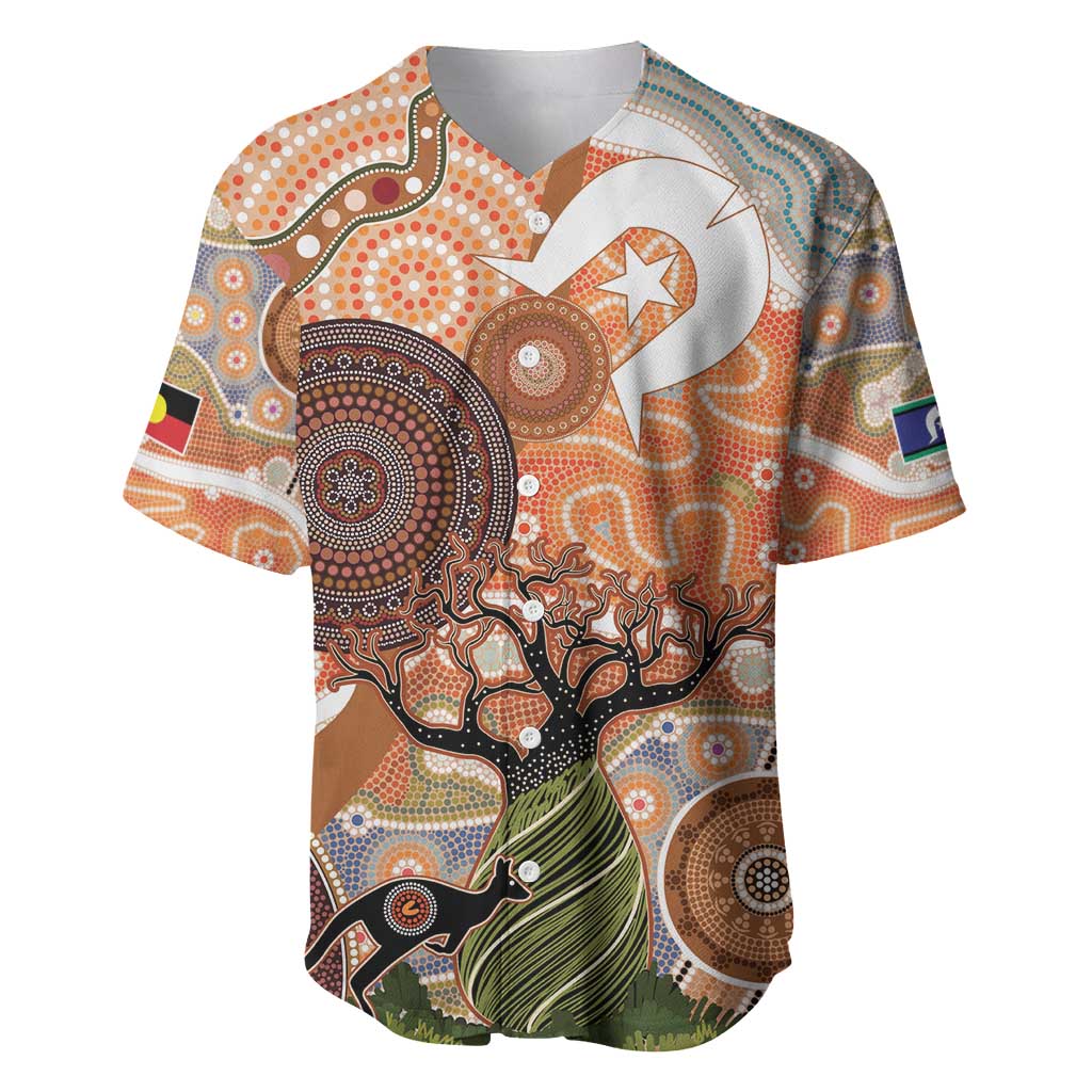 Aboriginal-Islanders NAIDOC Week Personalised Baseball Jersey Aboriginal Indigenous Art