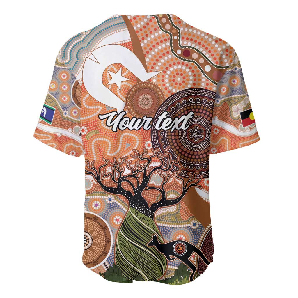 Aboriginal-Islanders NAIDOC Week Personalised Baseball Jersey Aboriginal Indigenous Art
