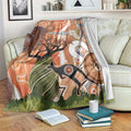 Aboriginal-Islanders NAIDOC Week Personalised Blanket Aboriginal Indigenous Art
