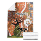 Aboriginal-Islanders NAIDOC Week Personalised Blanket Aboriginal Indigenous Art