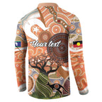Aboriginal-Islanders NAIDOC Week Personalised Button Sweatshirt Aboriginal Indigenous Art