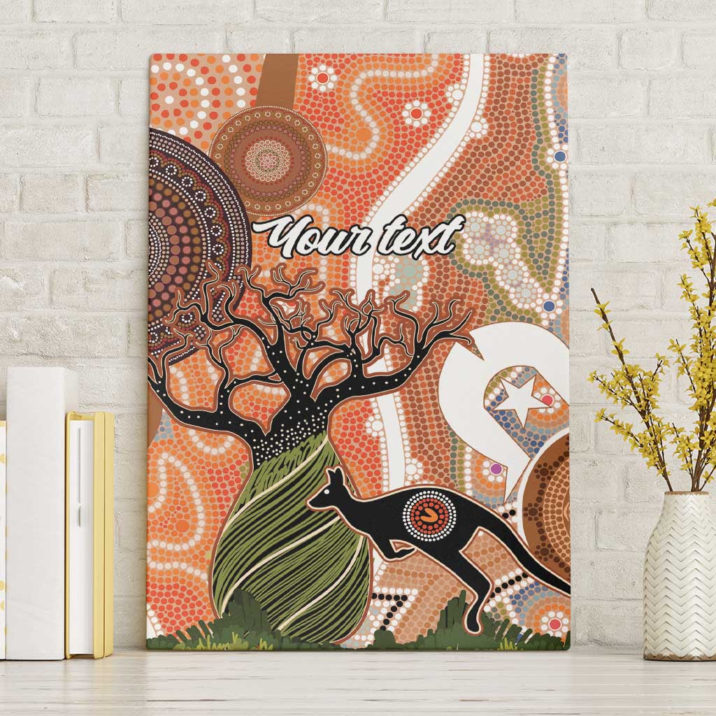 Aboriginal-Islanders NAIDOC Week Personalised Canvas Wall Art Aboriginal Indigenous Art