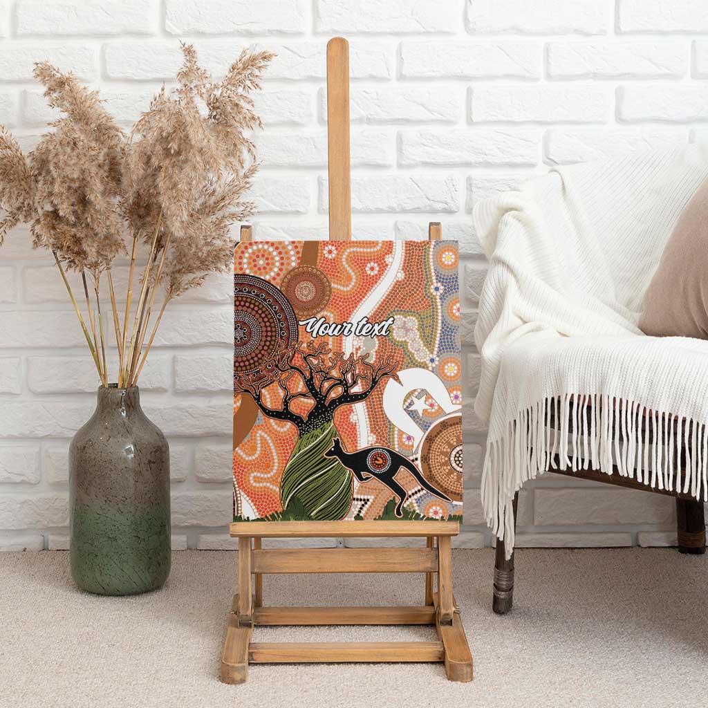 Aboriginal-Islanders NAIDOC Week Personalised Canvas Wall Art Aboriginal Indigenous Art