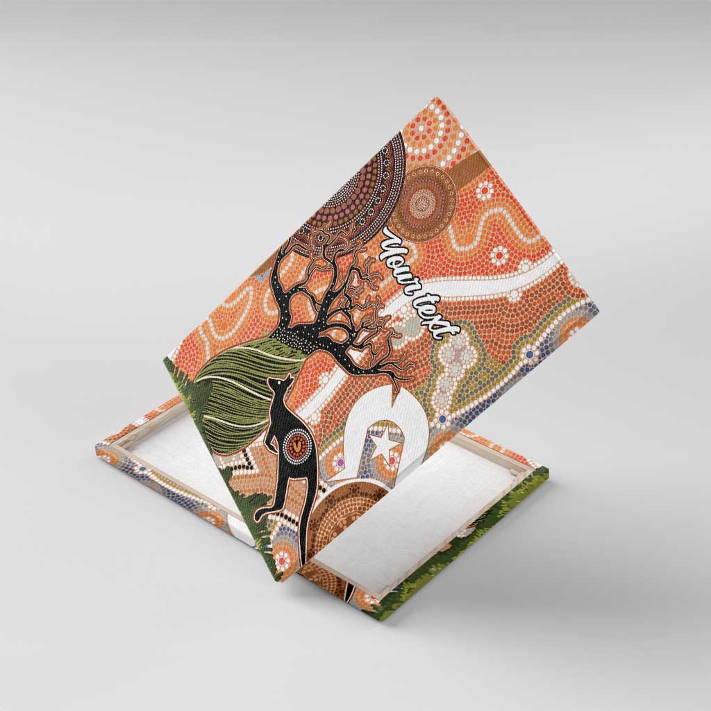 Aboriginal-Islanders NAIDOC Week Personalised Canvas Wall Art Aboriginal Indigenous Art