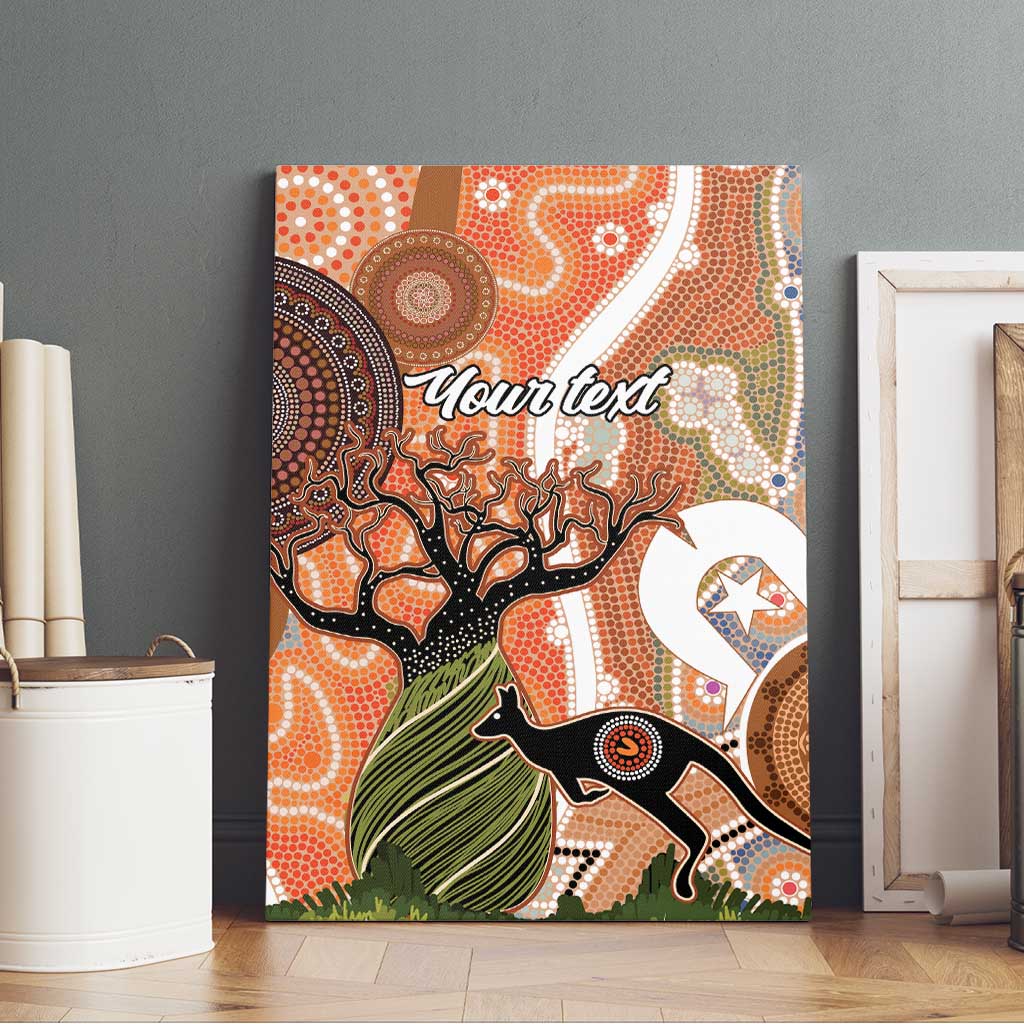 Aboriginal-Islanders NAIDOC Week Personalised Canvas Wall Art Aboriginal Indigenous Art