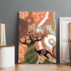 Aboriginal-Islanders NAIDOC Week Personalised Canvas Wall Art Aboriginal Indigenous Art