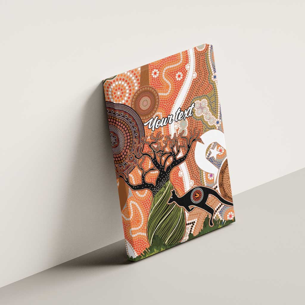 Aboriginal-Islanders NAIDOC Week Personalised Canvas Wall Art Aboriginal Indigenous Art