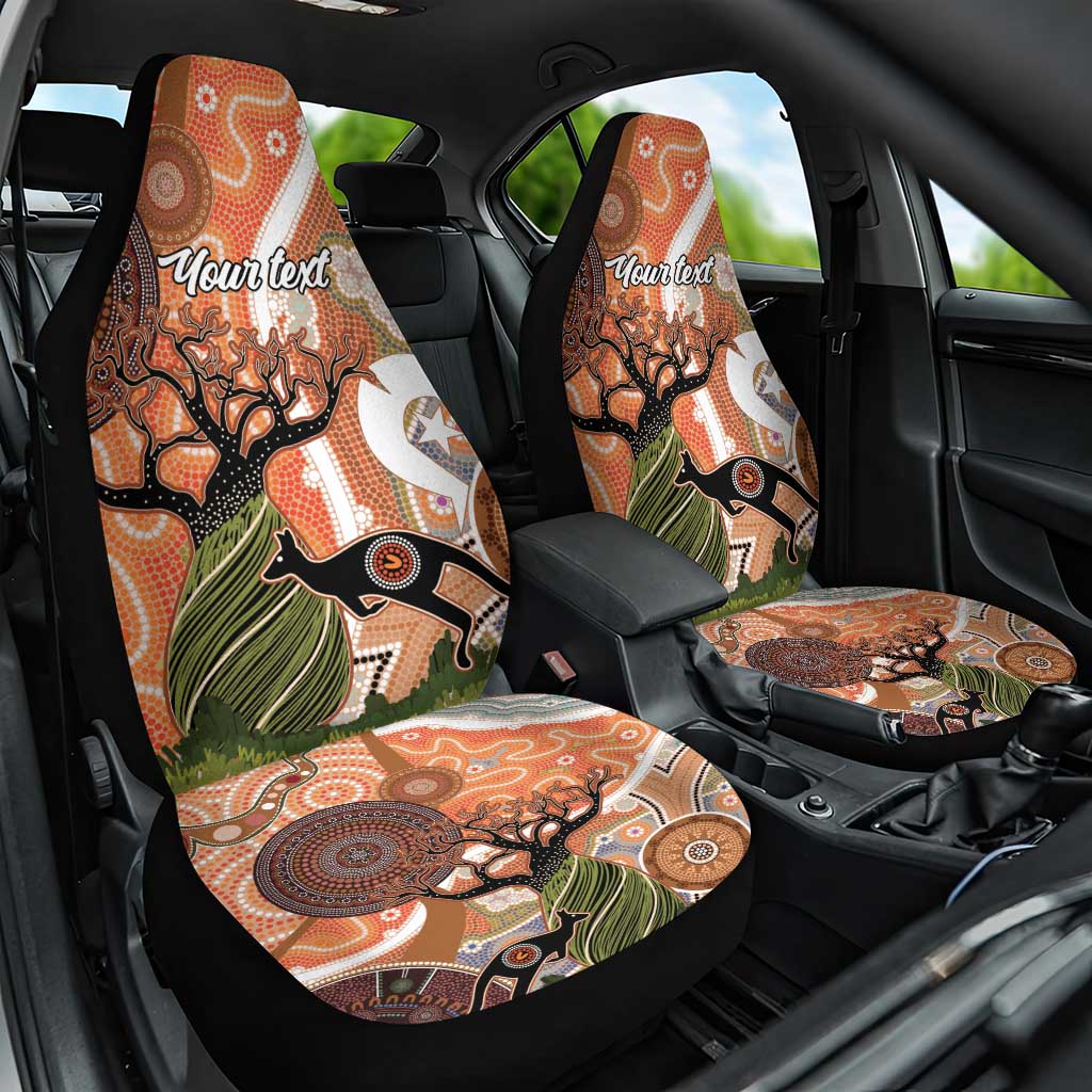 Aboriginal-Islanders NAIDOC Week Personalised Car Seat Cover Aboriginal Indigenous Art