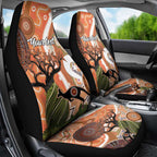 Aboriginal-Islanders NAIDOC Week Personalised Car Seat Cover Aboriginal Indigenous Art