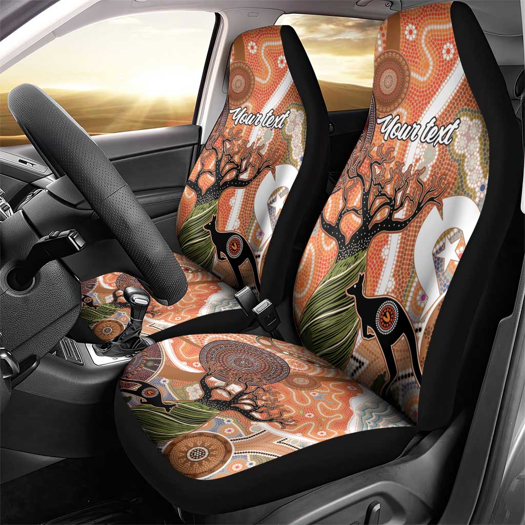 Aboriginal-Islanders NAIDOC Week Personalised Car Seat Cover Aboriginal Indigenous Art