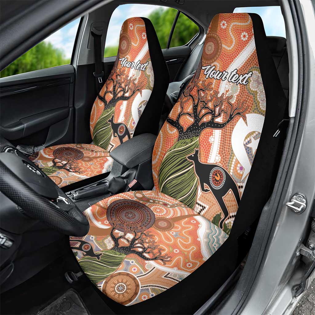 Aboriginal-Islanders NAIDOC Week Personalised Car Seat Cover Aboriginal Indigenous Art