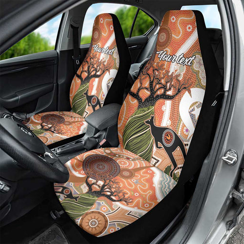 Aboriginal-Islanders NAIDOC Week Personalised Car Seat Cover Aboriginal Indigenous Art