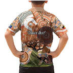 Aboriginal-Islanders NAIDOC Week Personalised Family Matching Mermaid Dress and Hawaiian Shirt Aboriginal Indigenous Art