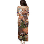 Aboriginal-Islanders NAIDOC Week Personalised Family Matching Puletasi and Hawaiian Shirt Aboriginal Indigenous Art