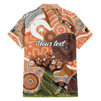 Aboriginal-Islanders NAIDOC Week Personalised Family Matching Summer Maxi Dress and Hawaiian Shirt Aboriginal Indigenous Art