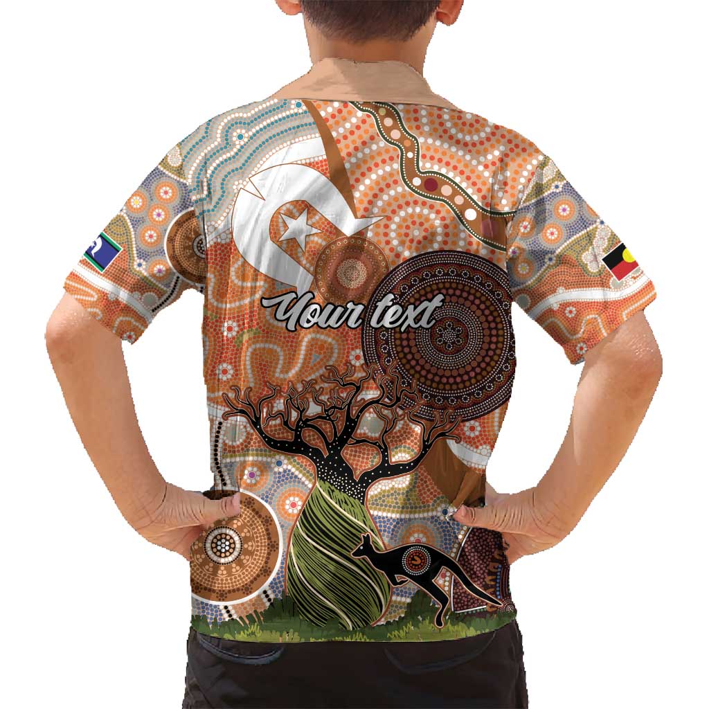 Aboriginal-Islanders NAIDOC Week Personalised Family Matching Tank Maxi Dress and Hawaiian Shirt Aboriginal Indigenous Art