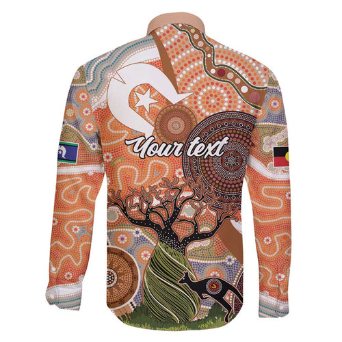 Aboriginal-Islanders NAIDOC Week Personalised Family Matching Tank Maxi Dress and Hawaiian Shirt Aboriginal Indigenous Art