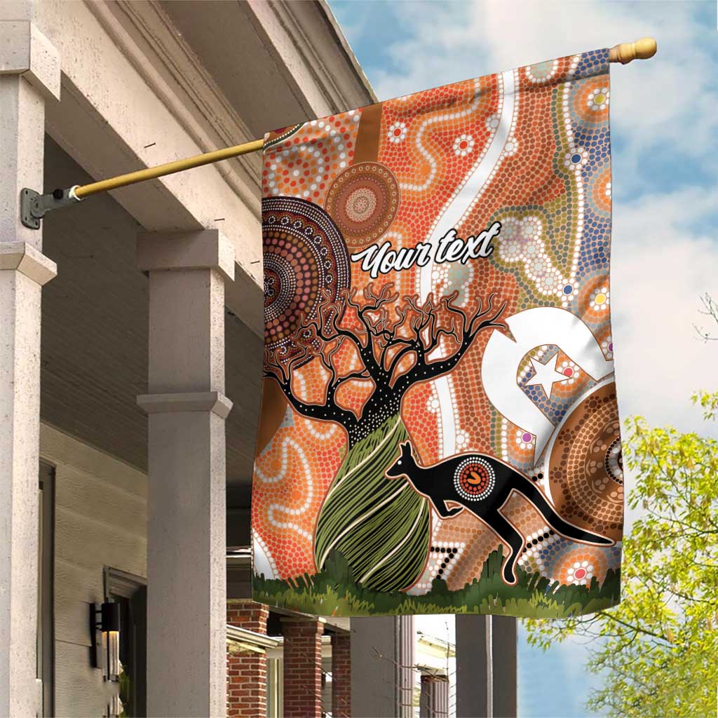 Aboriginal-Islanders NAIDOC Week Personalised Garden Flag Aboriginal Indigenous Art